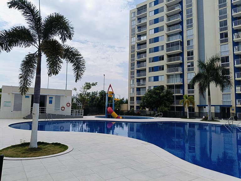 Apto completo Pto Azul Club House Ven a Descansar